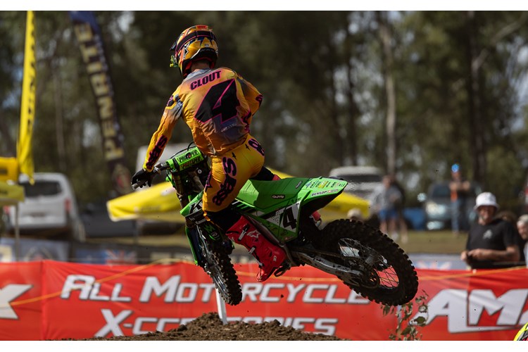 A P7 finish in the second moto meant Clout just missed out on the overall podium | PHOTO: ID MEDIA GROUP